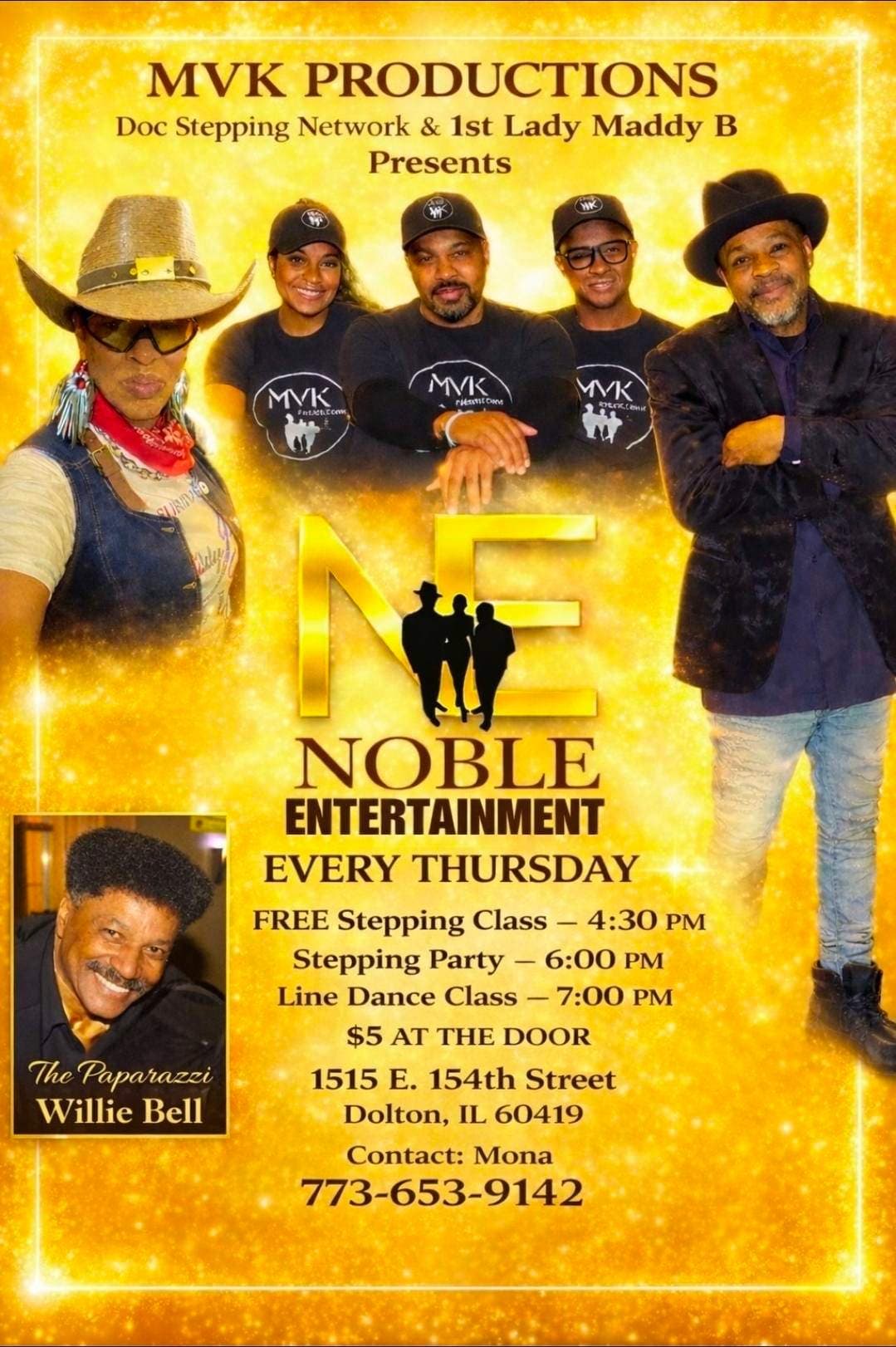 Free Stepping Class / Line Dance Class